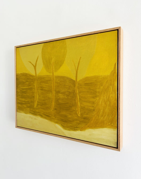 Trees in Yellow (Framed)