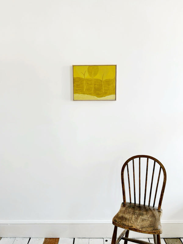 Trees in Yellow (Framed)