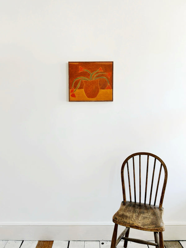 Triangle Blooms (Framed)