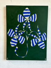 Load image into Gallery viewer, Triple Cobalt Clover