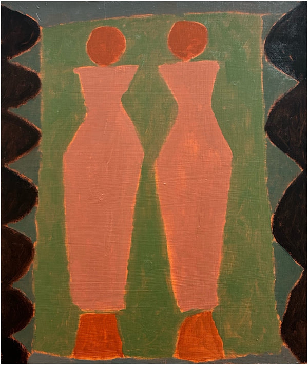 Two Figures (Framed)