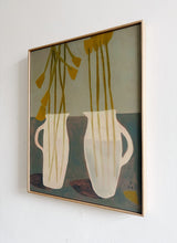 Load image into Gallery viewer, Two Jugs with Flowers (Framed)