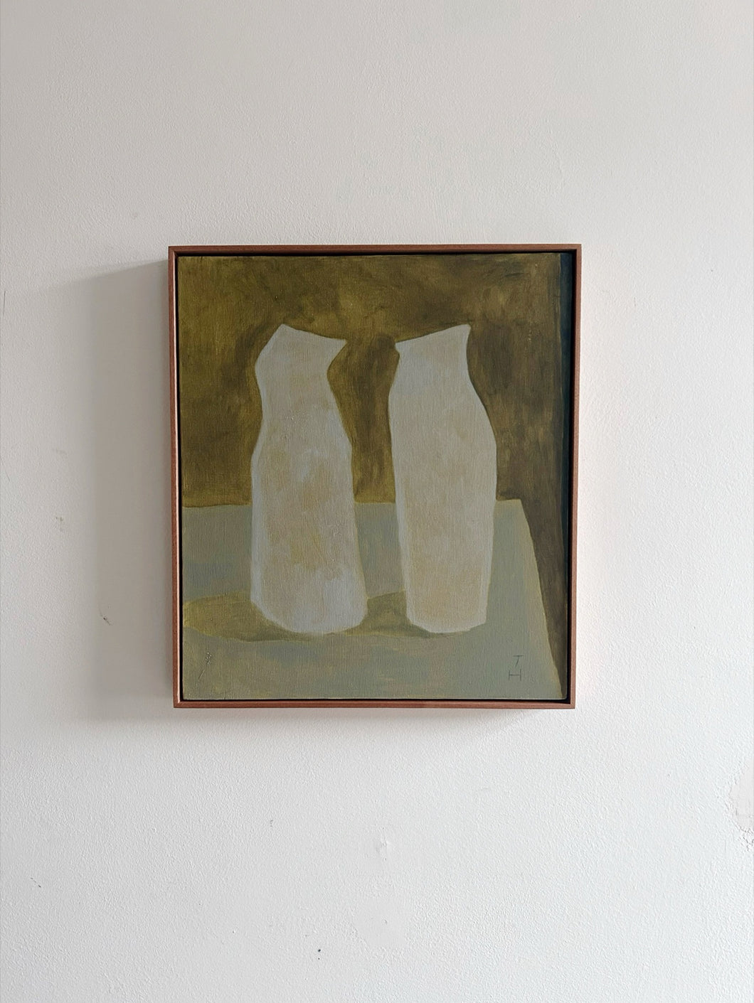 Two Tall Vase (Framed)