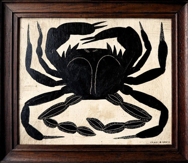 VELVET SWIMMING CRAB (Framed)