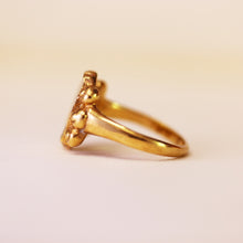 Load image into Gallery viewer, Valerie Lover’s Eye Ring (Gold Vermeil)