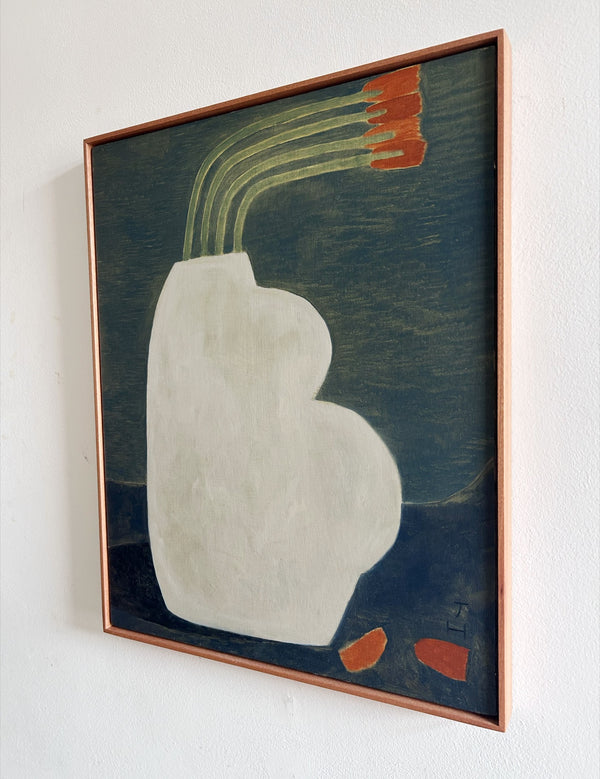 Vase with Tulips (Framed)