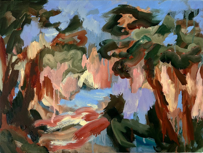 Whispered Hills (Framed)