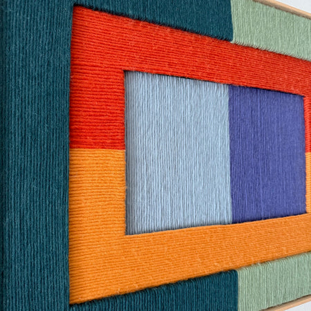 Woven fields II (Framed)