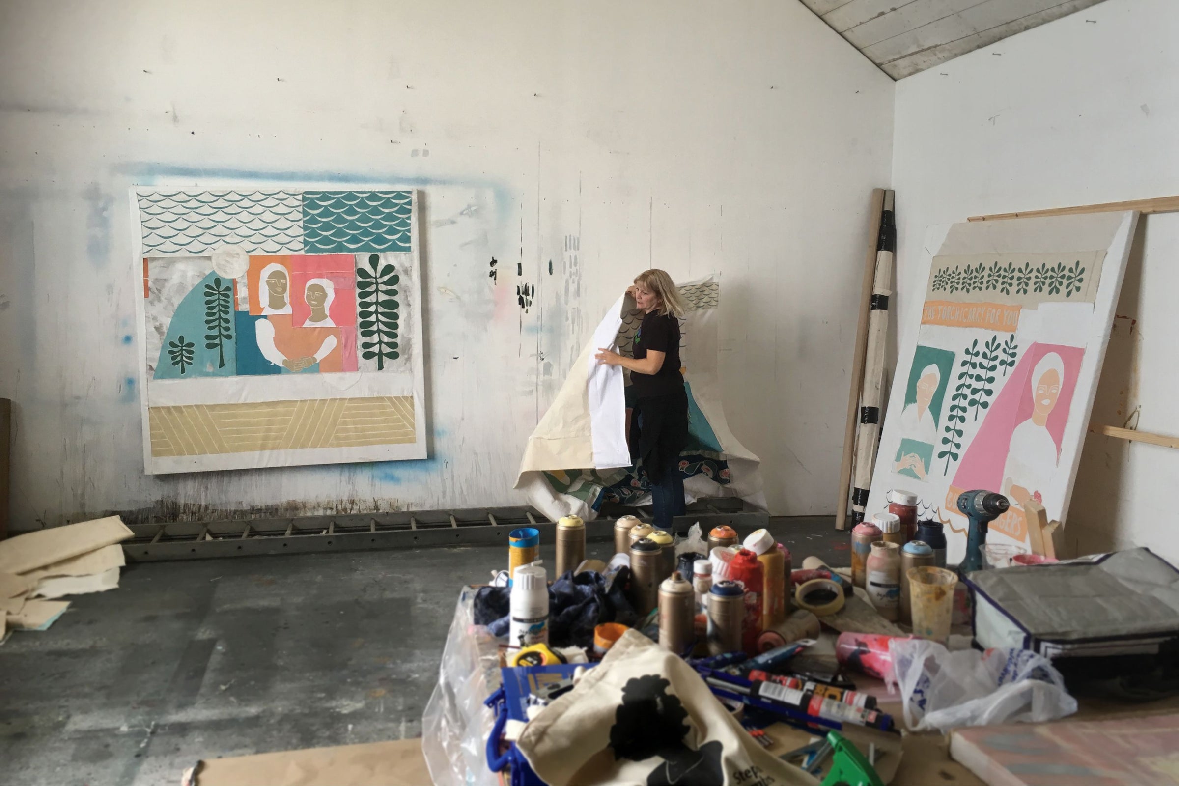 Main banner for Ali Bassett, a multi-disciplinary artist inspired by folktales and old wives' tales at Partnership Editions.
