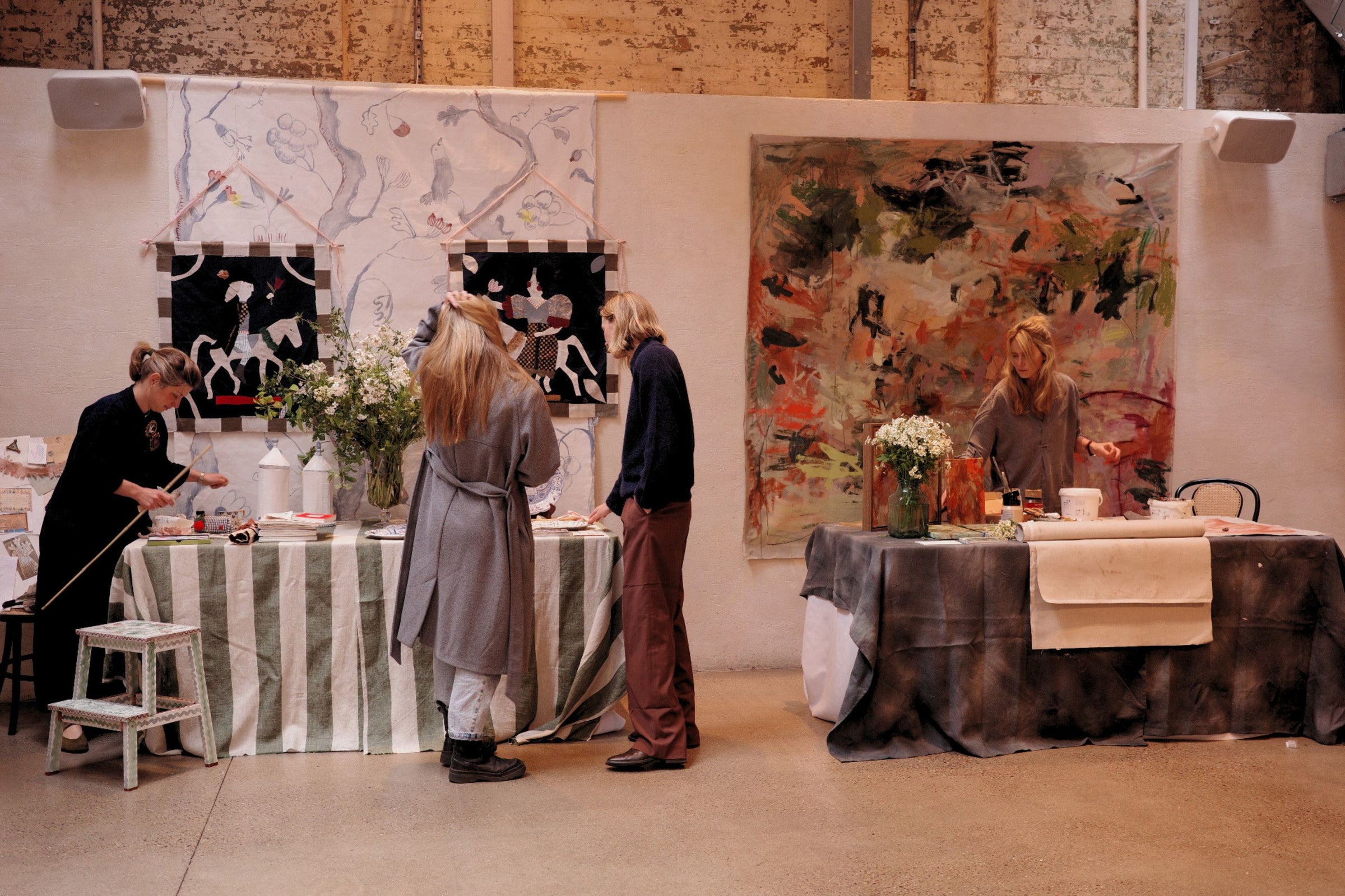 Main banner for The Artist’s Studio at Wild by Tart, an immersive exhibition reimagining the artist’s workspace.