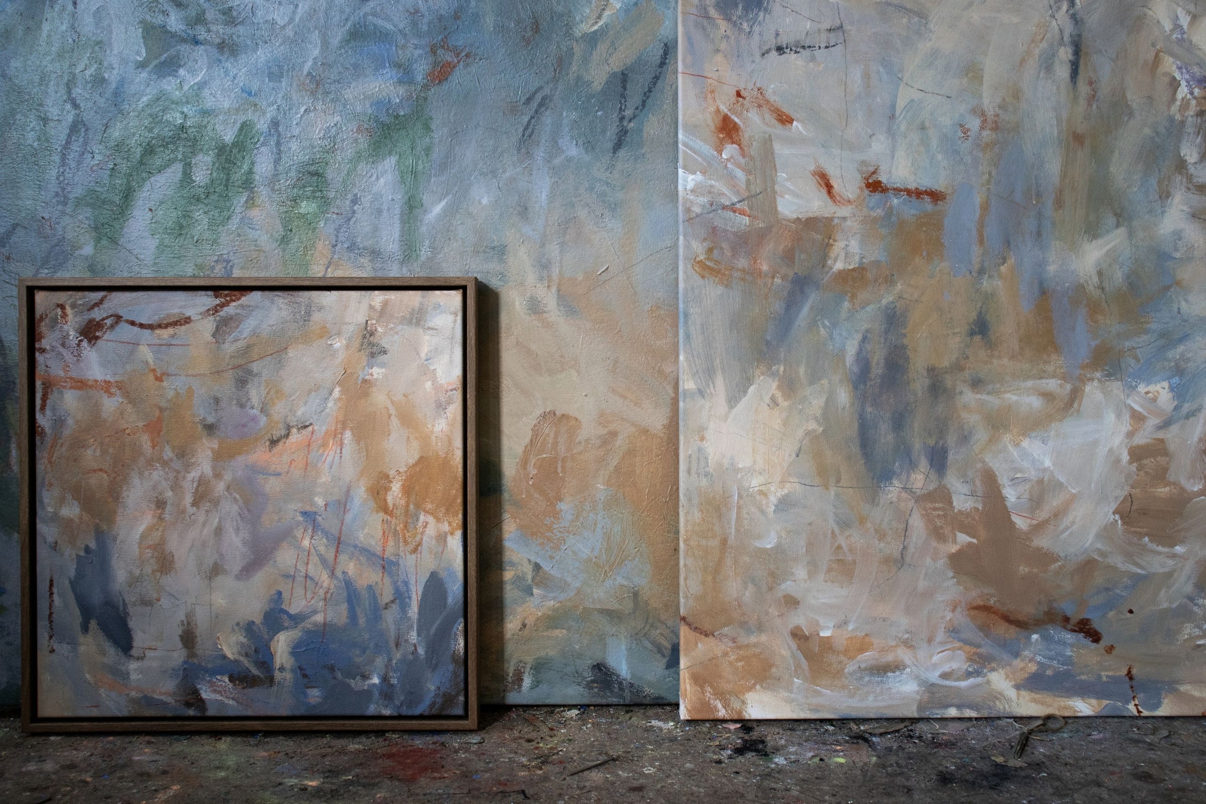 Main banner for Bethany Holmes focusing on shifting light, changes in temperature, and colour interactions for Partnership Editions.