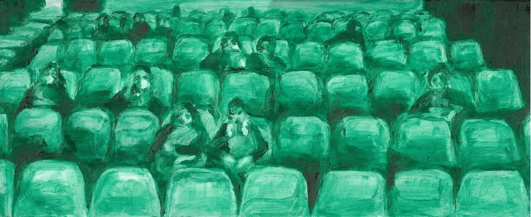Cinema Scene in Green