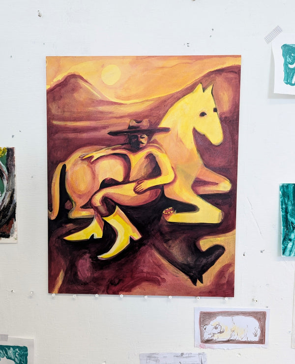 Desert ghost horse