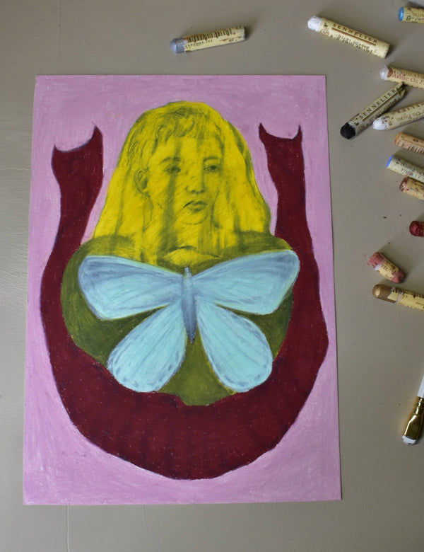 Lucky Flutterby (Framed)