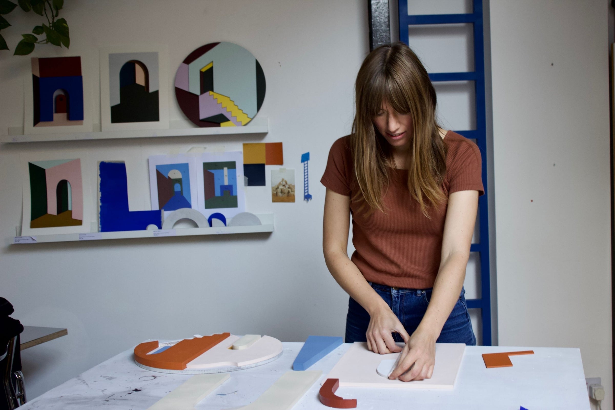 Main banner for Emily Forgot, artist creating unforgettable sculptural compositions for Partnership Editions.