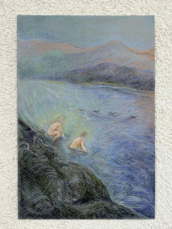Evening swim