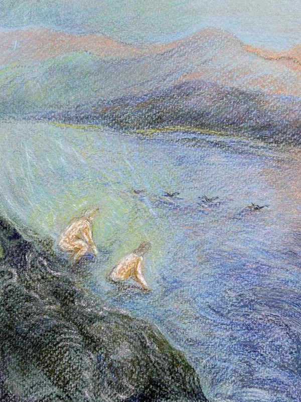 Evening swim