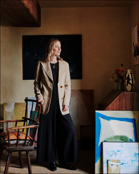 Georgia Spray portrait by Chris Horwood featured in Inigo Press for Partnership Editions.