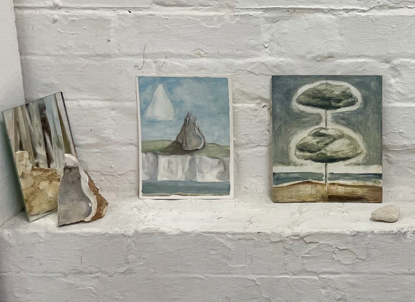 Milford Stone, Dreaming of Elsewhere (Framed)