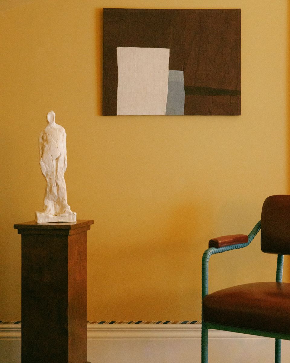 Isabel Farchy mounted original artwork in situ at And Objects for the Open Call Winners Collection 2025 at Partnership Editions.
