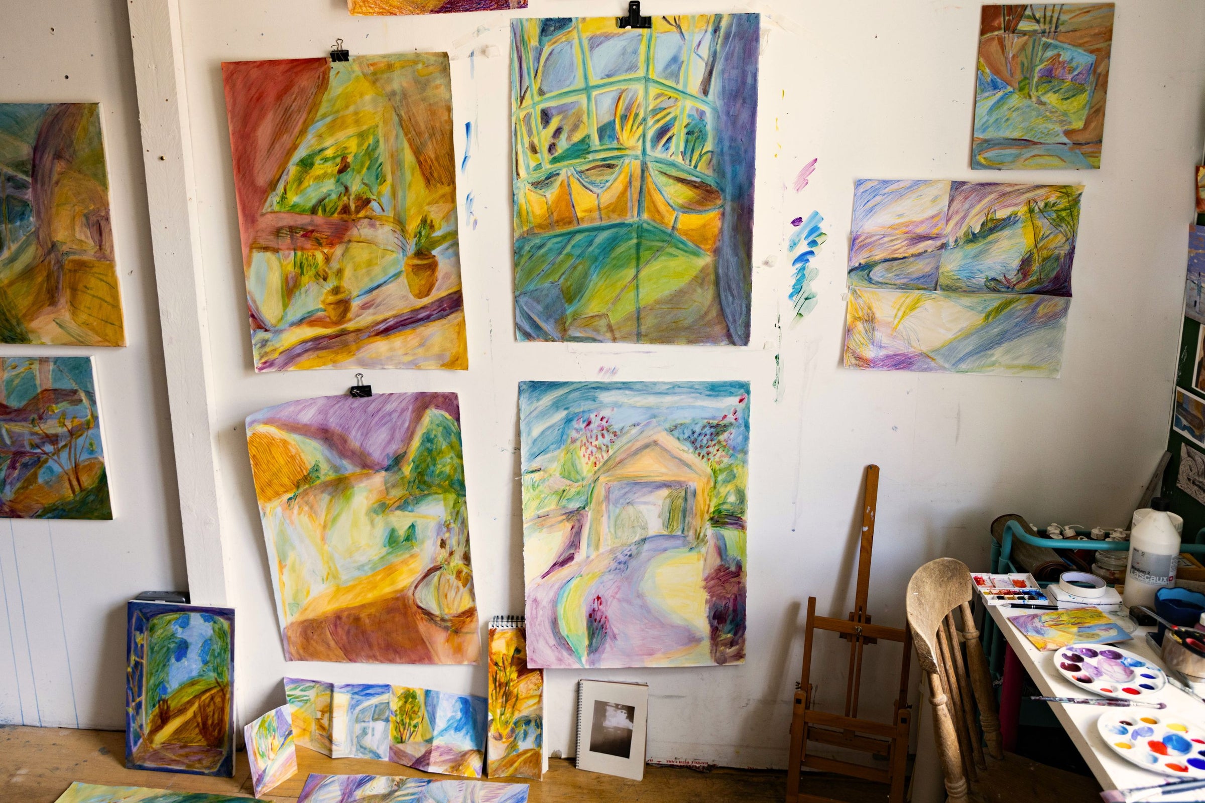 Main banner for Isabel Garfield, artist investigating how memories and dreams connect to lived experiences for Partnership Editions.