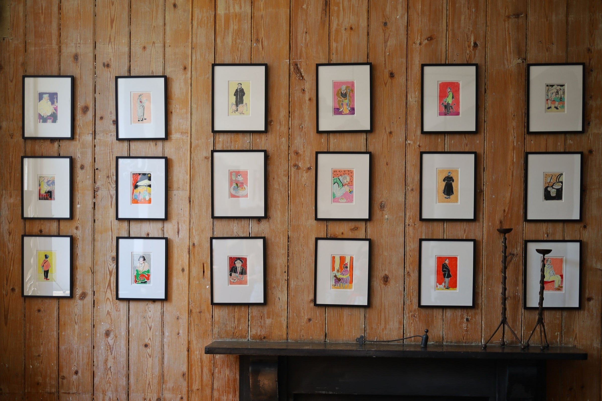 Main banner for Isabella Cotier, artist capturing the humour, loneliness and tenderness of the human experience for Partnership Editions.