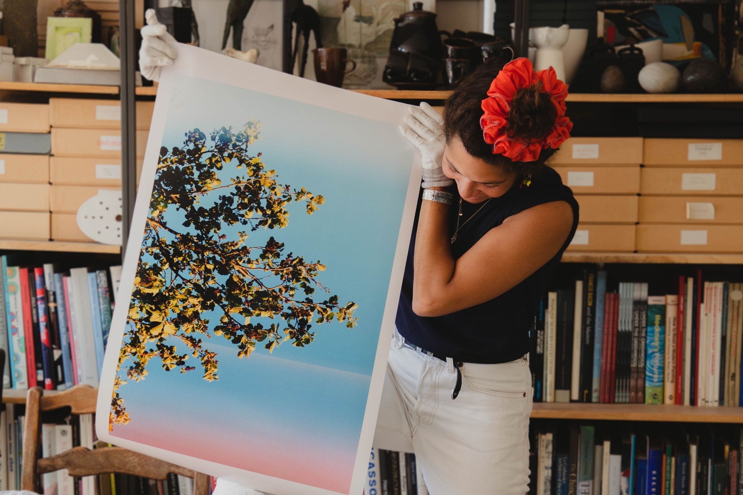 Main banner for Lily Bertrand-Webb, West London-based artist from Dominican and English heritage, for Partnership Editions.
