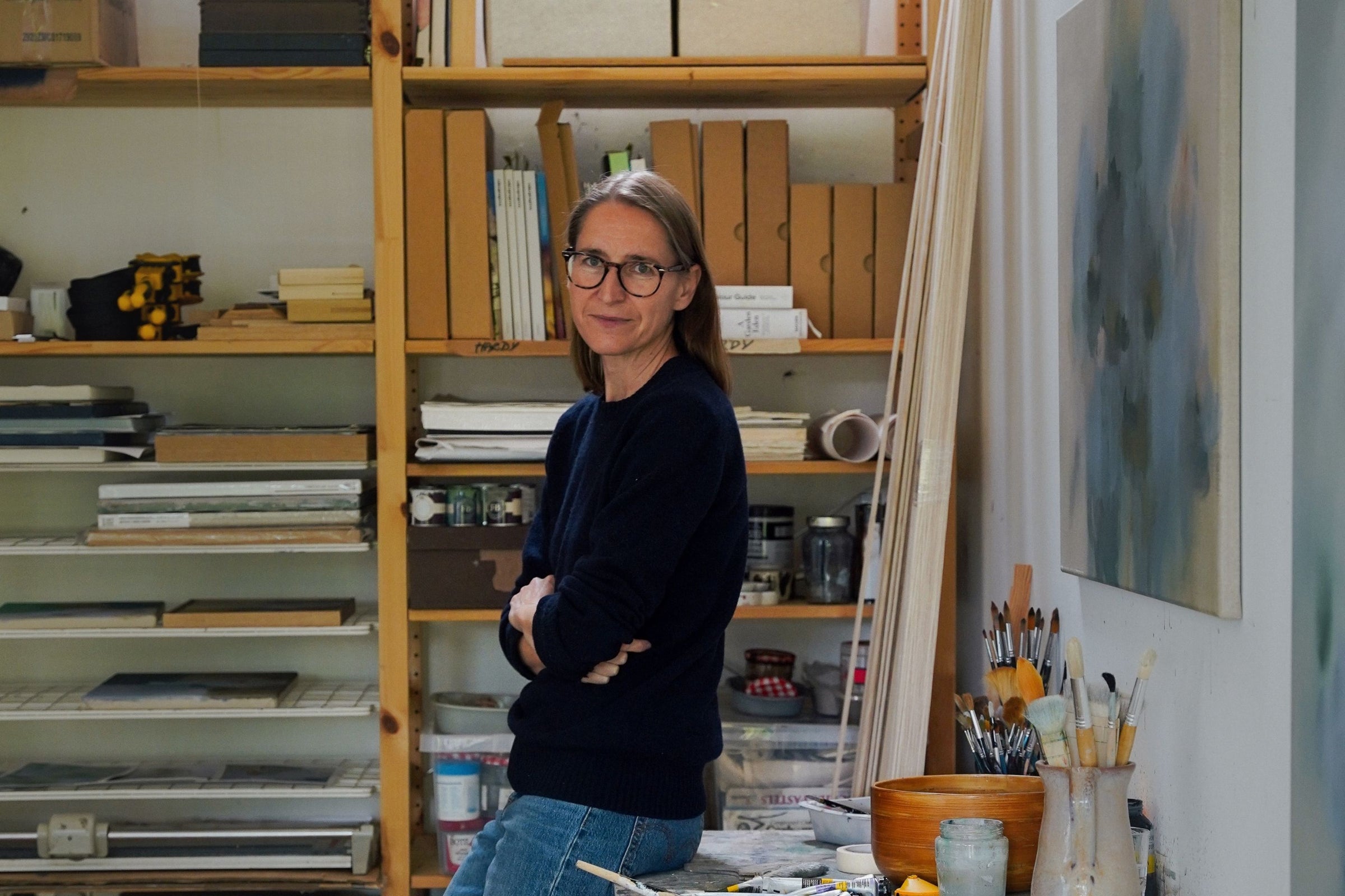 Main banner for Lisa Hardy, artist taking inspiration from nature and her natural surroundings for Partnership Editions.