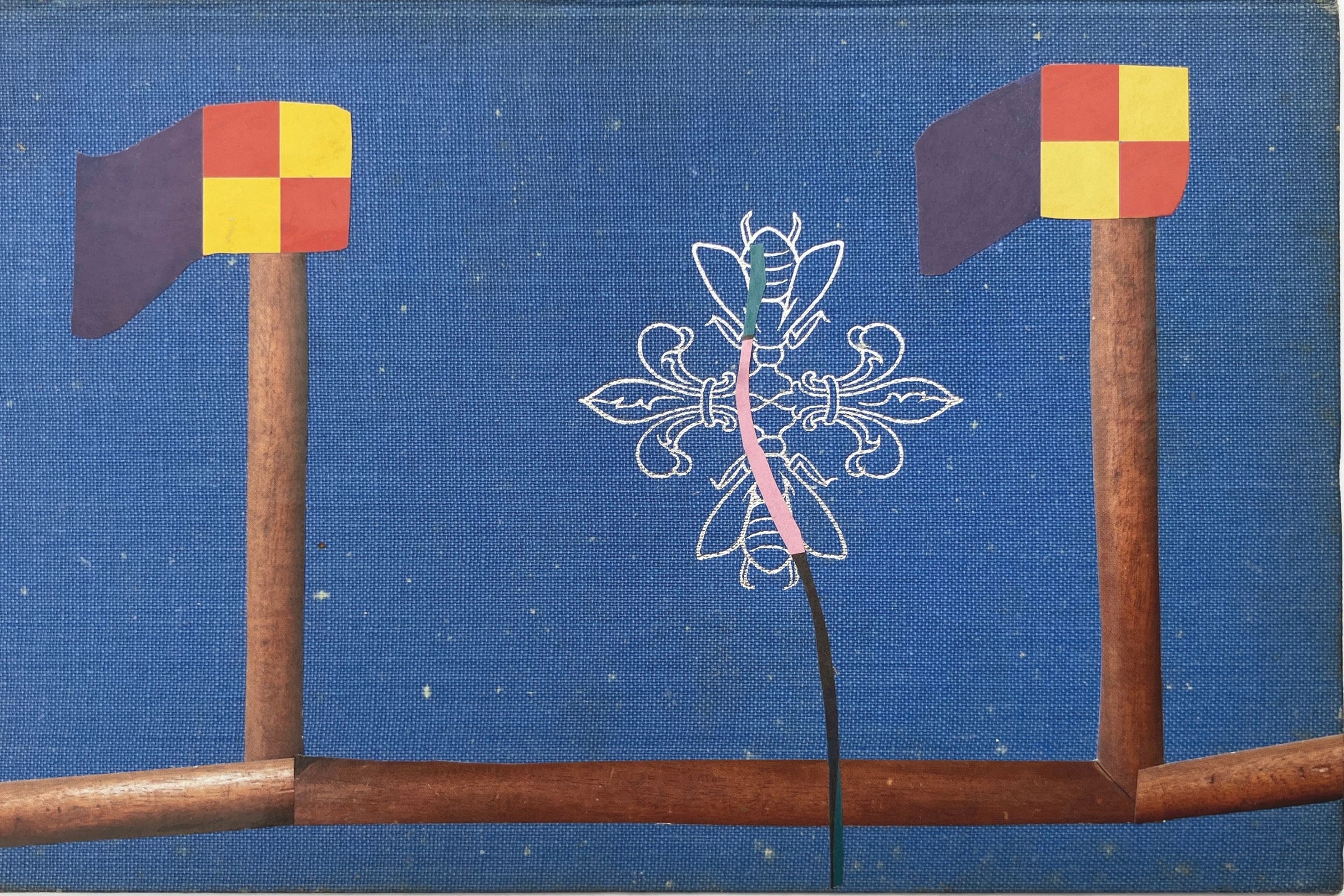 Main banner for Matthew Richardson, Norfolk-based artist creating meditative and mysterious artworks using collage and assemblage for Partnership Editions.