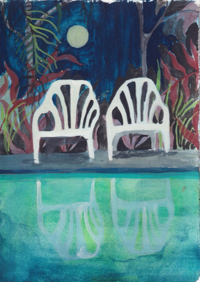 Poolside chairs