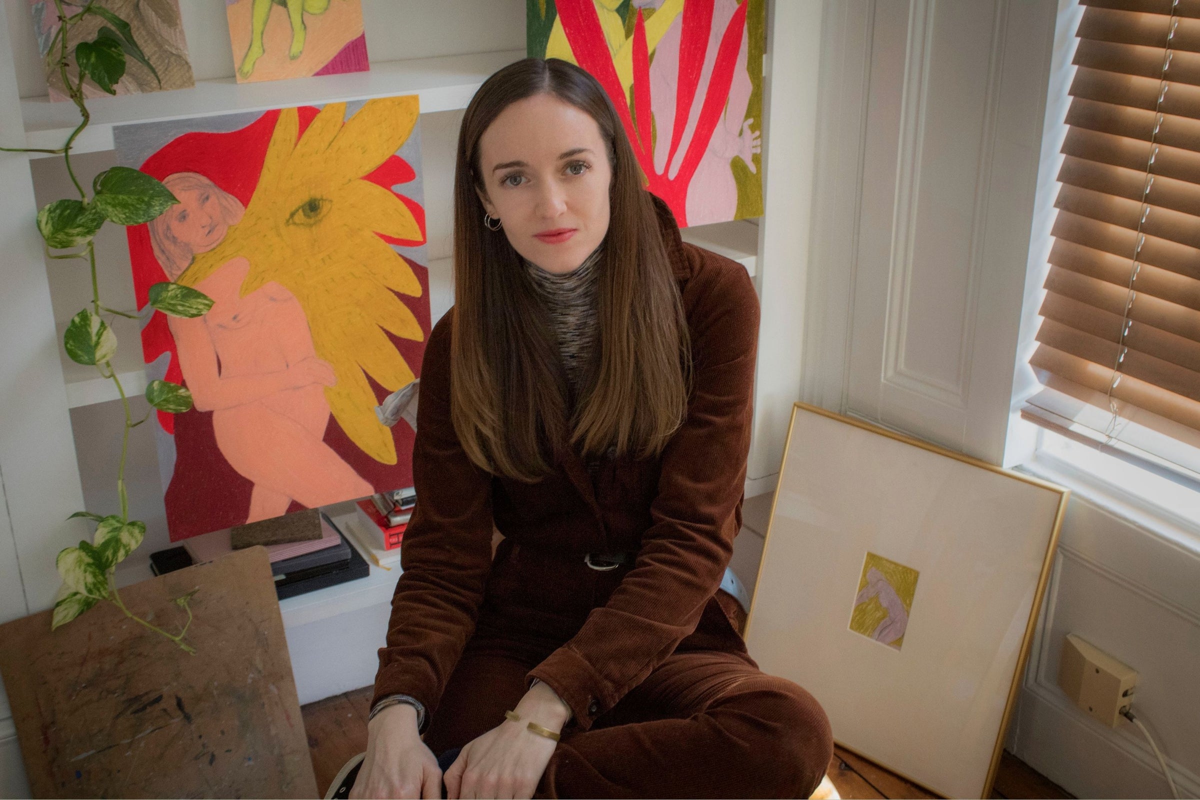 Main banner for Rebecca Sammon, artist whose imaginative practice is informed by the colour and energy of past travels in Asia for Partnership Editions.