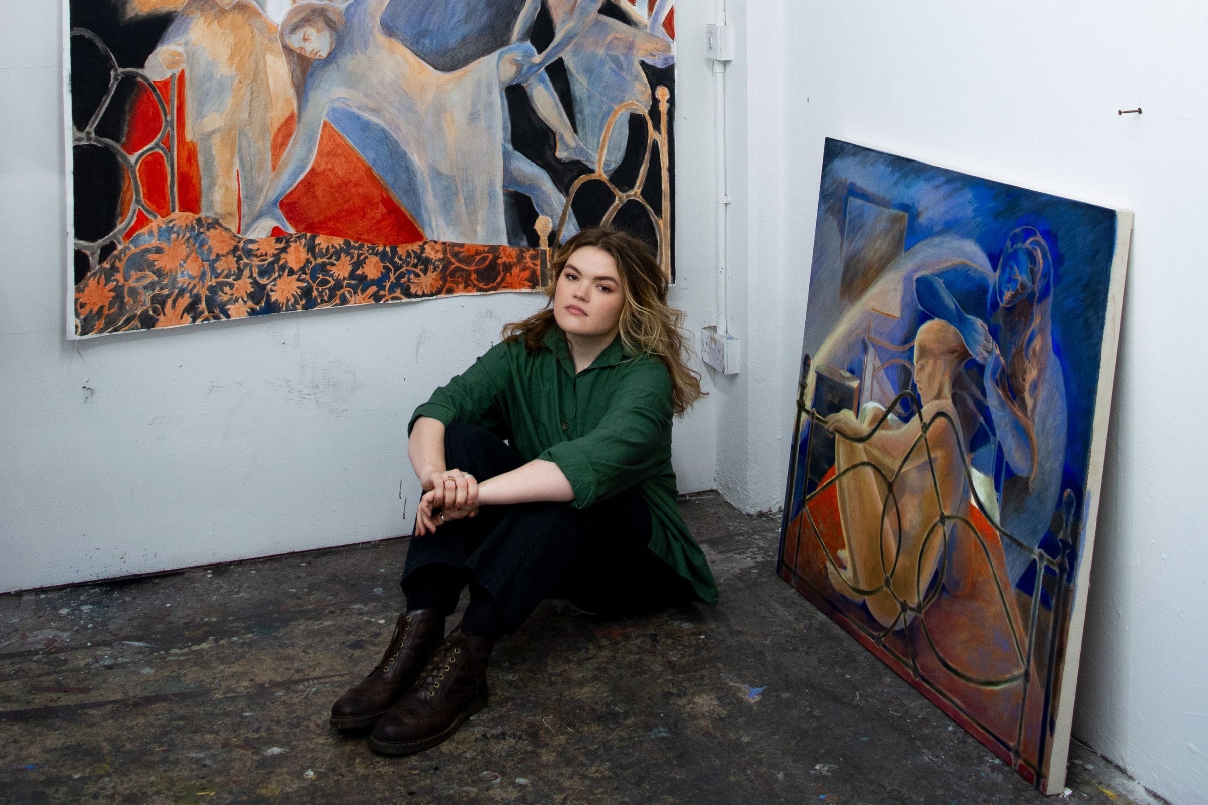 Main banner for Robyn Packham, artist creating artwork as windows into an acutely ephemeral world of human interaction and nature for Partnership Editions.