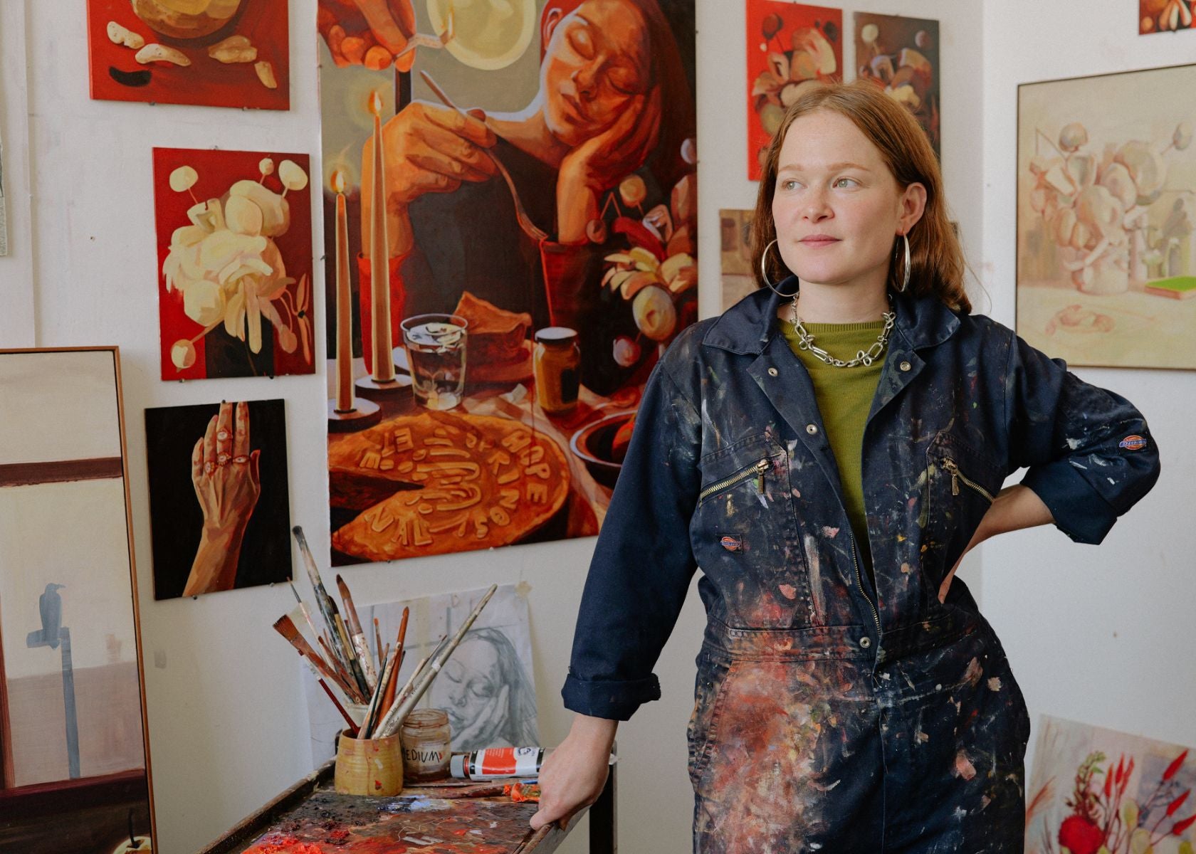 'Emblems' Exhibition - In The Studio With