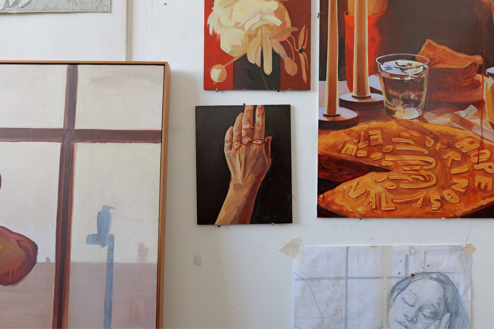 'Emblems' Exhibition - In The Studio With