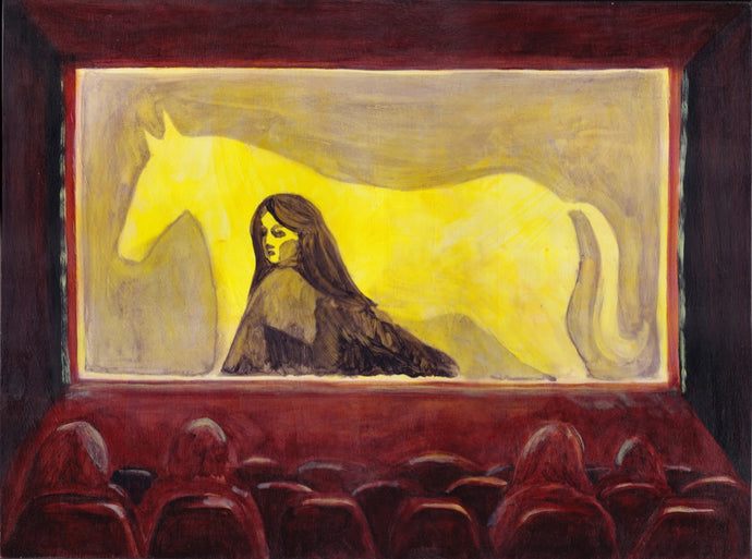 Woman and horse