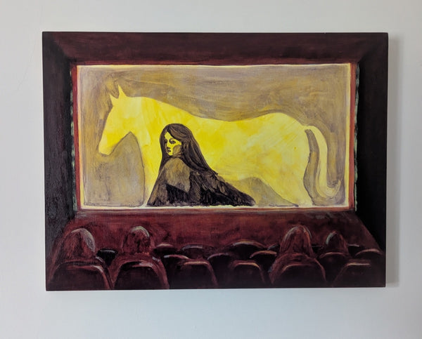 Woman and horse