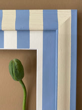 Load image into Gallery viewer, Forget-me-knot Stripes Frame &amp; Mount A3