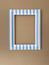 Load image into Gallery viewer, Forget-me-knot Stripes Frame &amp; Mount A3