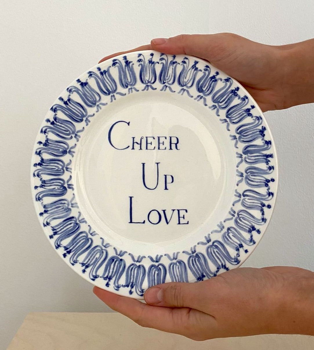 Cheer Up Love Limited Edition Plate | Pollyanna Johnson | Partnership Editions