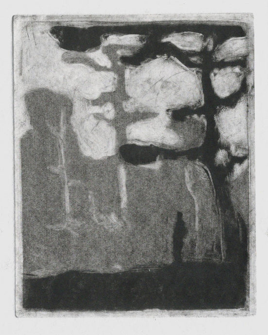 Afternoon at Hexworthy | Monoprint artwork | Josephine Birch for Partnership Editions