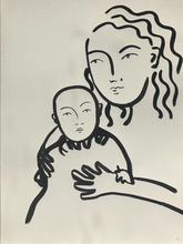 Load image into Gallery viewer, Baby and woman | Frances Costelloe | Original Artwork | Partnership Editions