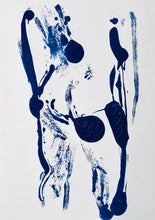 Load image into Gallery viewer, Back View Monoprint 2 | AlexandriaCoe | Printing Ink on Cartridge Paper | Partnership Editions