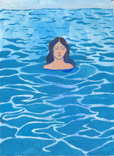 Load image into Gallery viewer, Bather 1 | Cecilia Reeve | Gouache on Paper | Partnership Editions