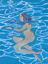 Load image into Gallery viewer, Bather 2 | Cecilia Reeve | Gouache on Paper | Partnership Editions