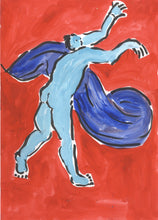 Load image into Gallery viewer, Original artwork | Blue Man | Isabella Cotier | Partnership Editions