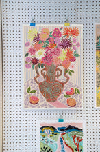 Load image into Gallery viewer, Studio Flowers with Oranges Print