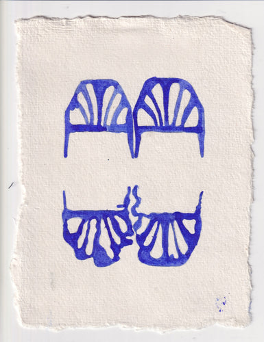 Chair in Ulatramarine II