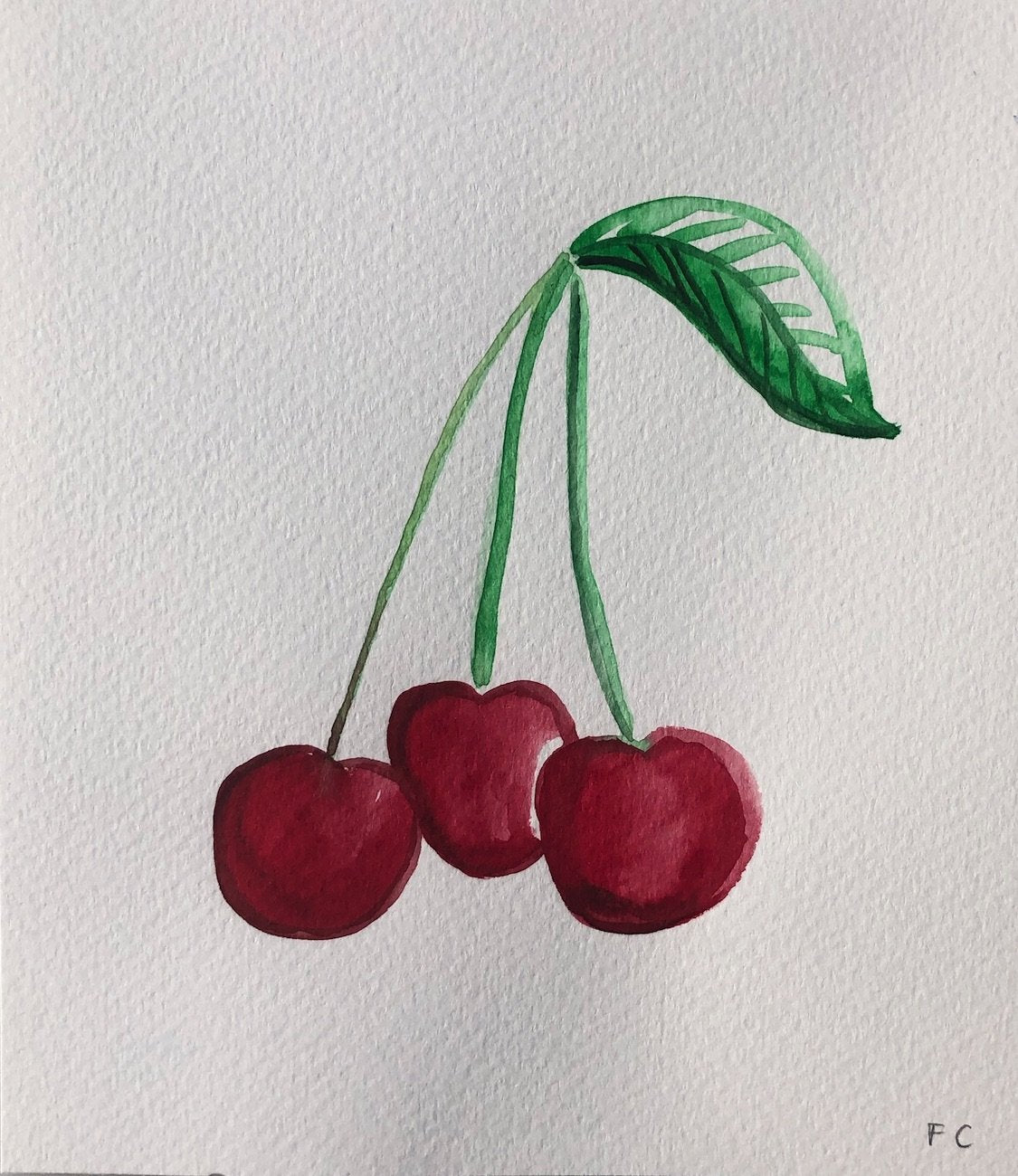 Cherry Season | Frances Costelloe | Original Artwork | Partnership Editions