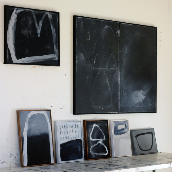 Two Forms (153) (Framed)