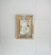 Load image into Gallery viewer, Framed artwork by artist Adriana Jaros made using wood and painted in an abstract style.